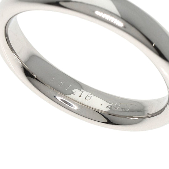 TIFFANY&Co. Ring PT950 Silver Dots Solitaire Diamond Women Used Authentic