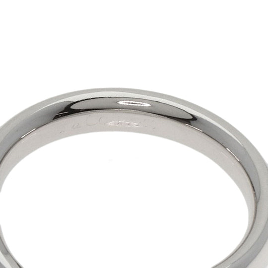 TIFFANY&Co. Ring PT950 Silver Curved band ring diamond