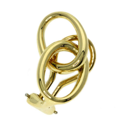 TIFFANY&Co. Earring 18K Yellow Gold gold Double loop, one side only Women Used Authentic