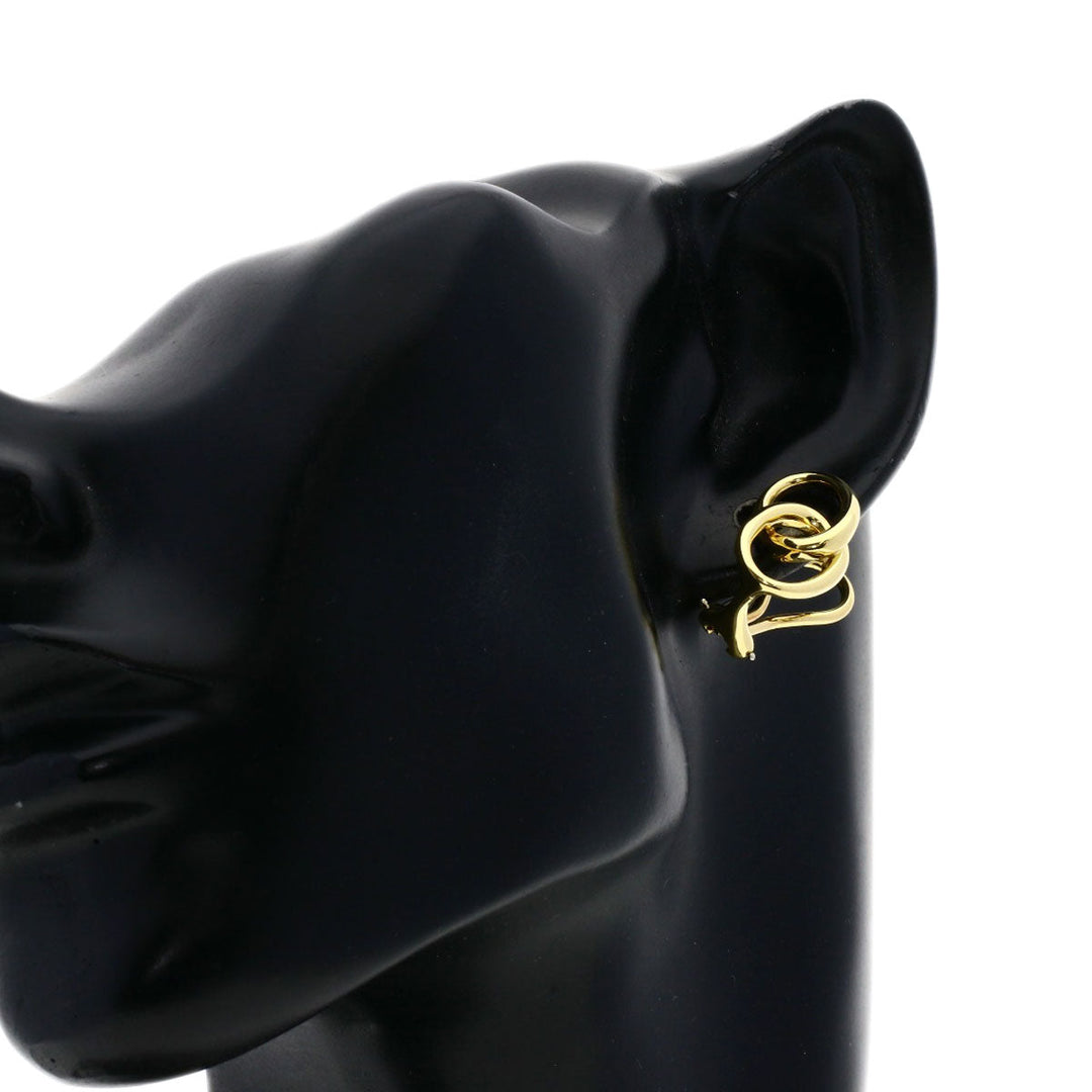 TIFFANY&Co. Earring 18K Yellow Gold gold Double loop, one side only Women Used Authentic