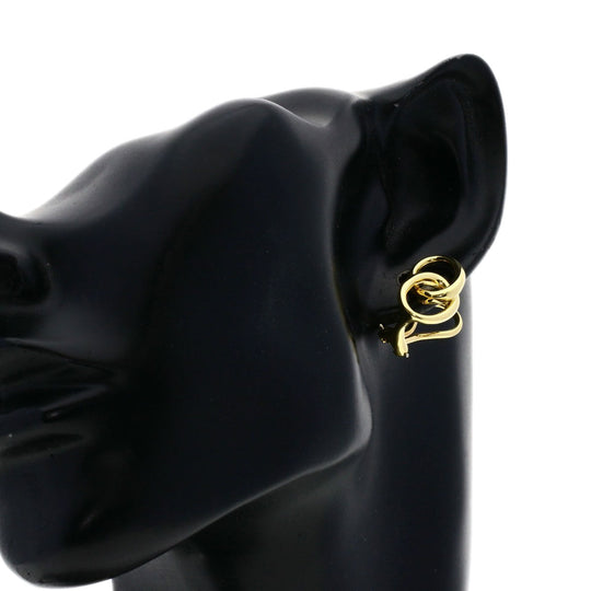 TIFFANY&Co. Earring 18K Yellow Gold gold Double loop, one side only Women Used Authentic