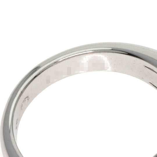 Chaumet Ring K18WG Silver Varg Peridot Women Used Authentic