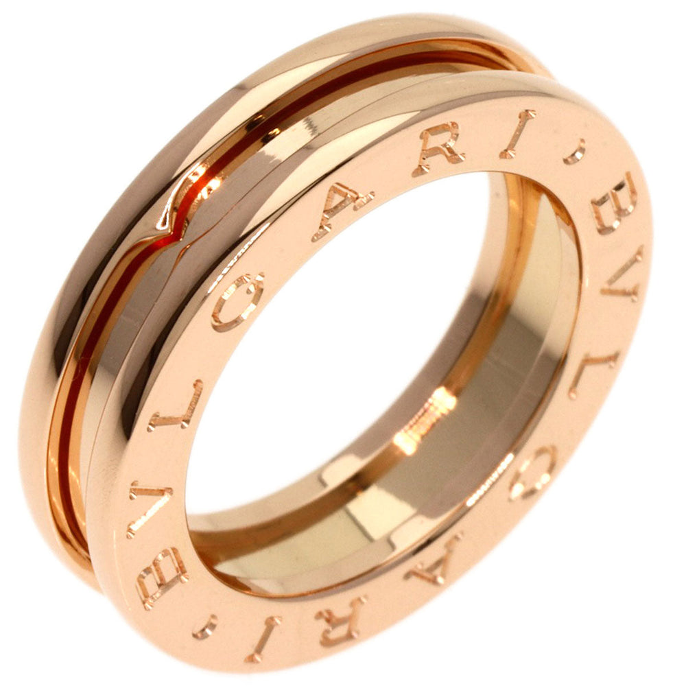 BVLGARI Ring 18K Pink Gold gold B-zero1 B-zero1 1 band XS #47 Women Used Authentic