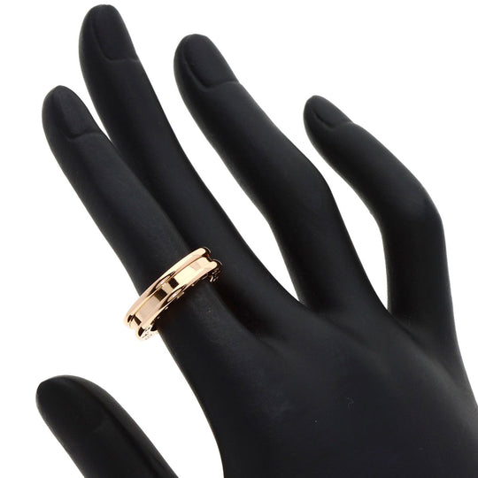 BVLGARI Ring 18K Pink Gold gold B-zero1 B-zero1 1 band XS #47 Women Used Authentic