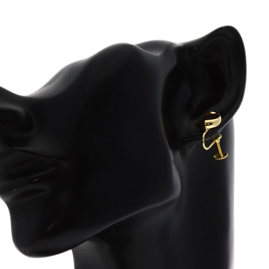 TIFFANY&Co. Earring 18K Yellow Gold gold Bean Women Used Authentic