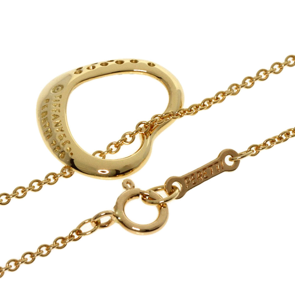 TIFFANY&Co. Necklace 18K Yellow Gold gold Open heart diamond