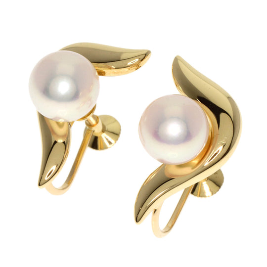 MIKIMOTO Earring 18K Yellow Gold gold Pearl