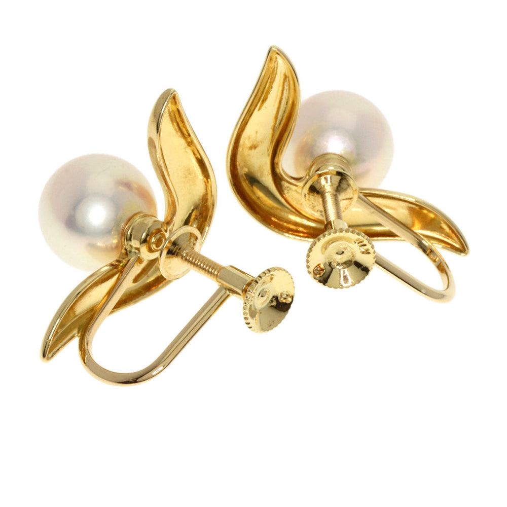 MIKIMOTO Earring 18K Yellow Gold gold Pearl