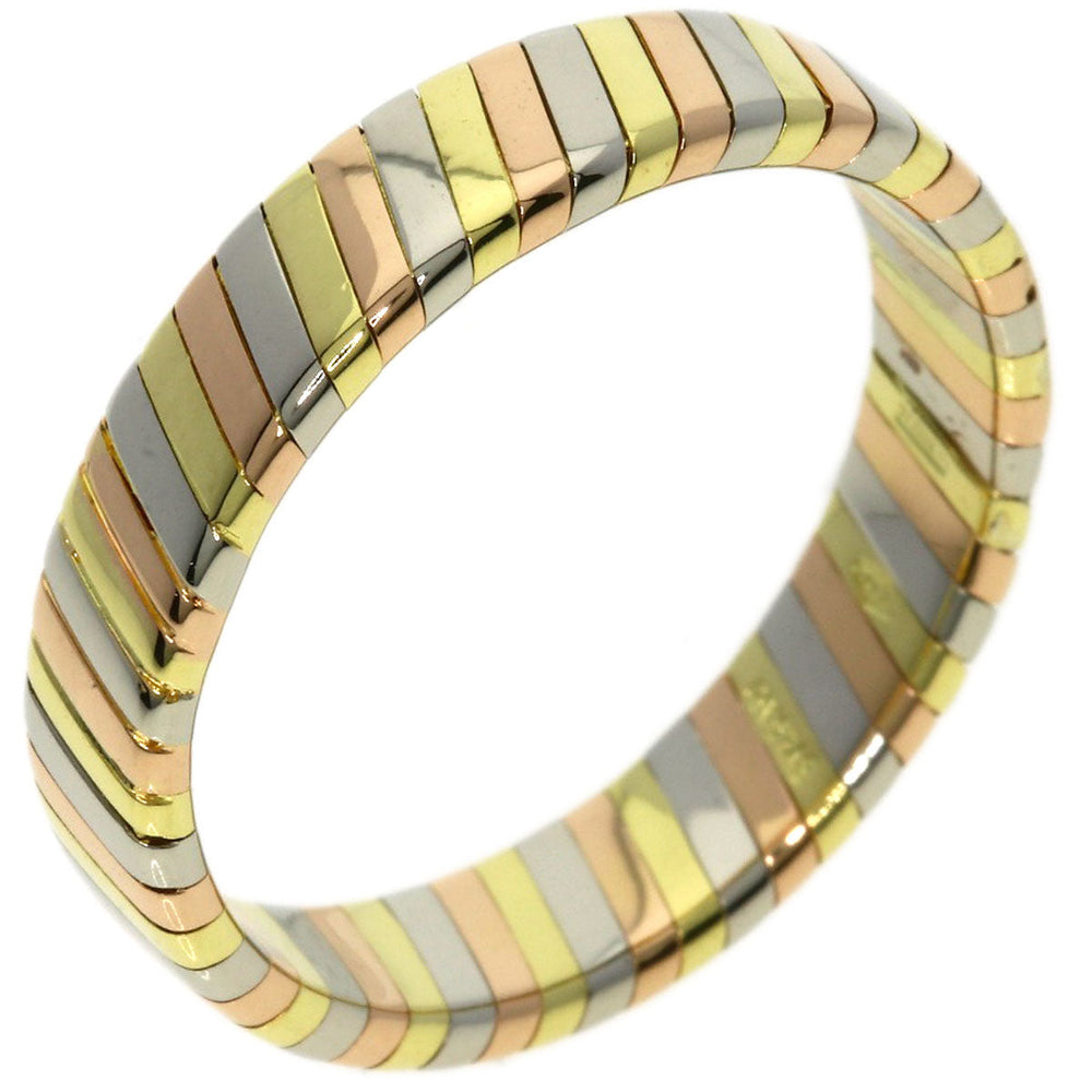 BVLGARI Ring K18YG , K18PG , K18WG gold Tubogas Women Used Authentic