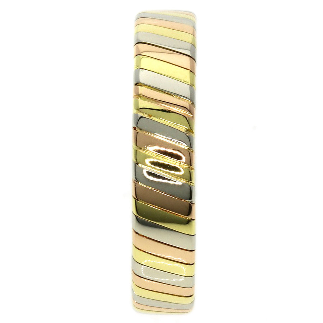 BVLGARI Ring K18YG , K18PG , K18WG gold Tubogas Women Used Authentic