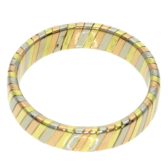 BVLGARI Ring K18YG , K18PG , K18WG gold Tubogas Women Used Authentic