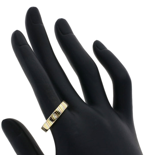 BVLGARI Ring K18YG , K18PG , K18WG gold Tubogas Women Used Authentic