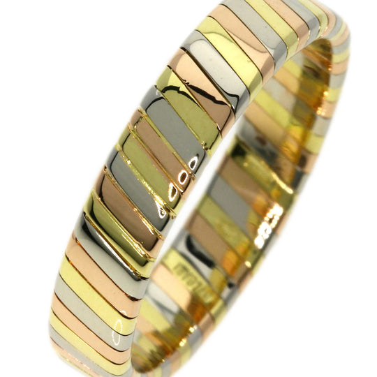 BVLGARI Ring K18YG , K18PG , K18WG gold Tubogas Women Used Authentic