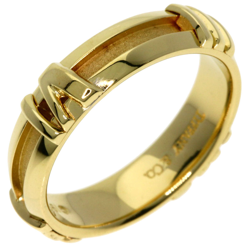 TIFFANY&Co. Ring 18K Yellow Gold gold Atlas Women Used Authentic