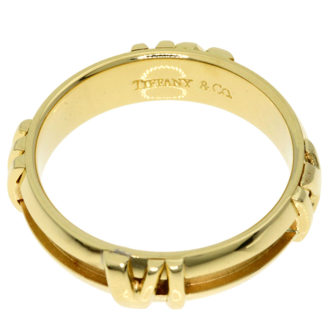 TIFFANY&Co. Ring 18K Yellow Gold gold Atlas Women Used Authentic