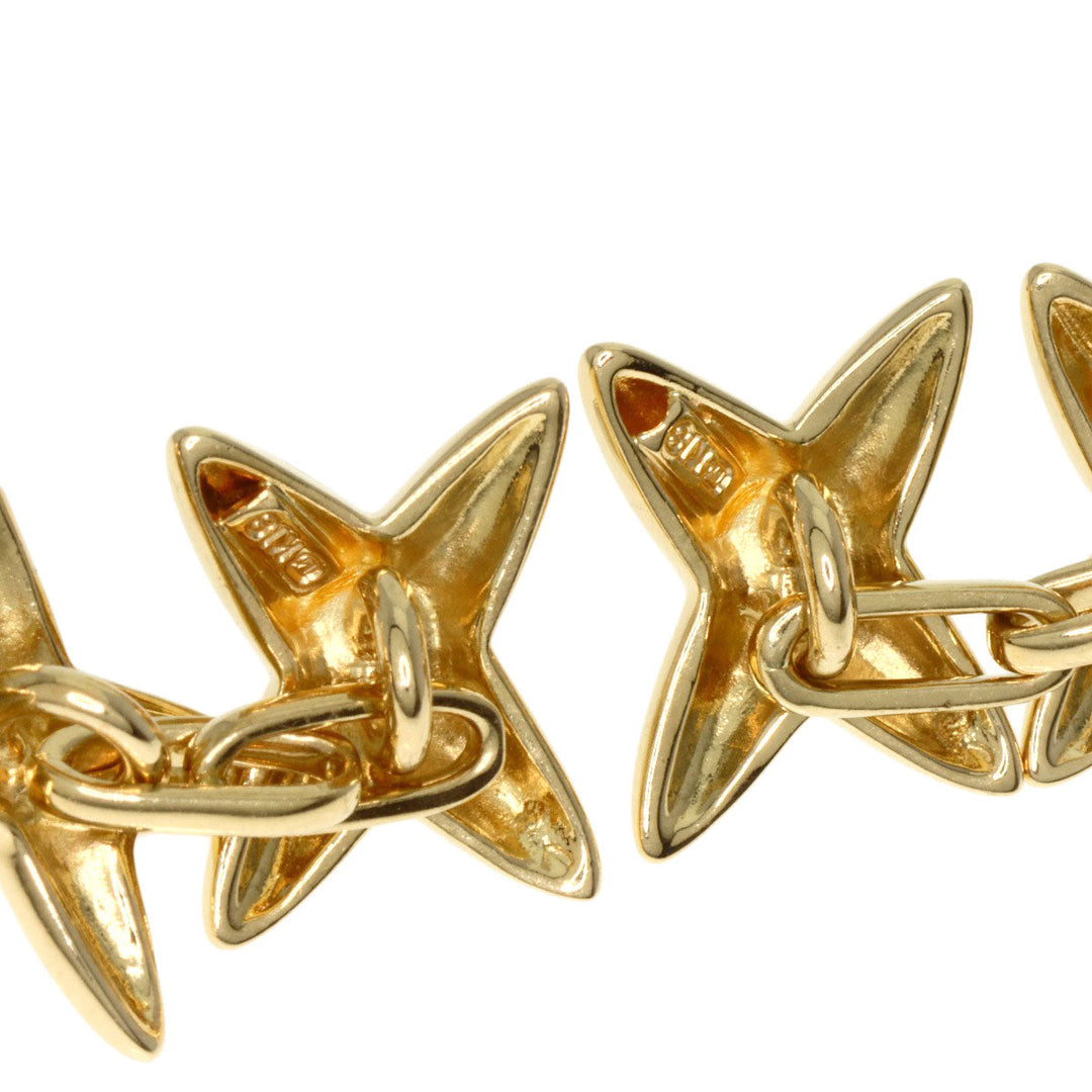 MIKIMOTO cuffs 18K Yellow Gold gold Akoya pearl Pearl mens Used Authentic