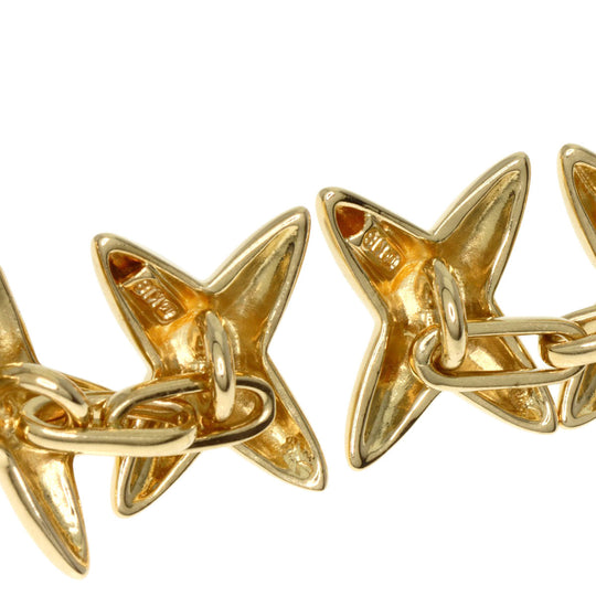 MIKIMOTO cuffs 18K Yellow Gold gold Akoya pearl Pearl mens Used Authentic