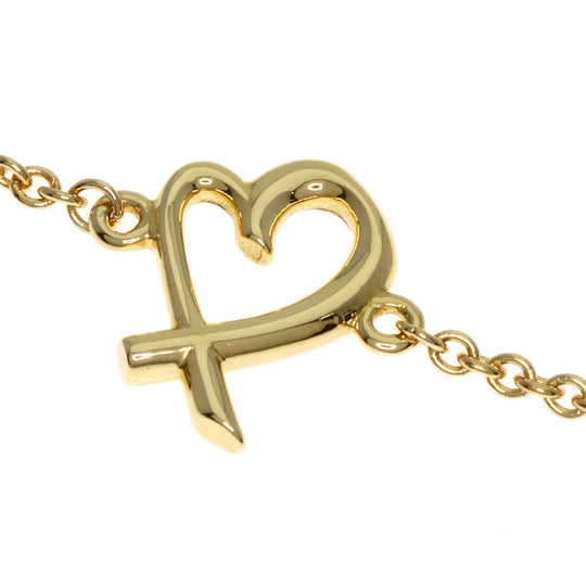 TIFFANY&Co. bracelet 18K Yellow Gold gold Loving heart Women Used Authentic
