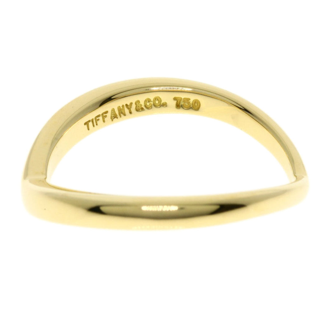 TIFFANY&Co. Ring 18K Yellow Gold gold V band