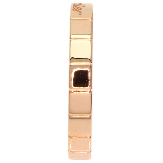 CARTIER Ring 18K Pink Gold gold Laniere # 48 Women Used Authentic