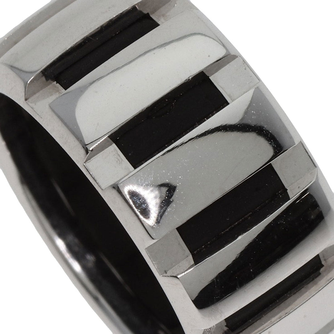 Chaumet Ring K18WG Silver Class One Diamond MM Women Used Authentic