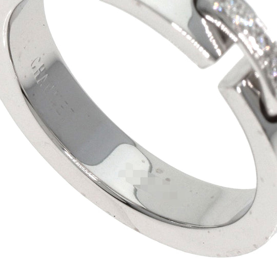 Chaumet Ring K18WG Silver Lian de Chaumet Diamond Women Used Authentic