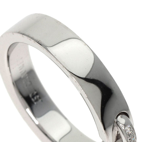 Chaumet Ring K18WG Silver Lian de Chaumet Diamond Women Used Authentic