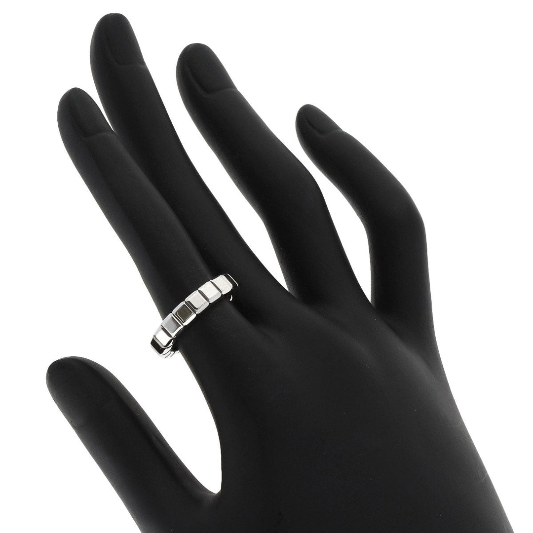 Chopard Ring K18WG Silver Ice cube