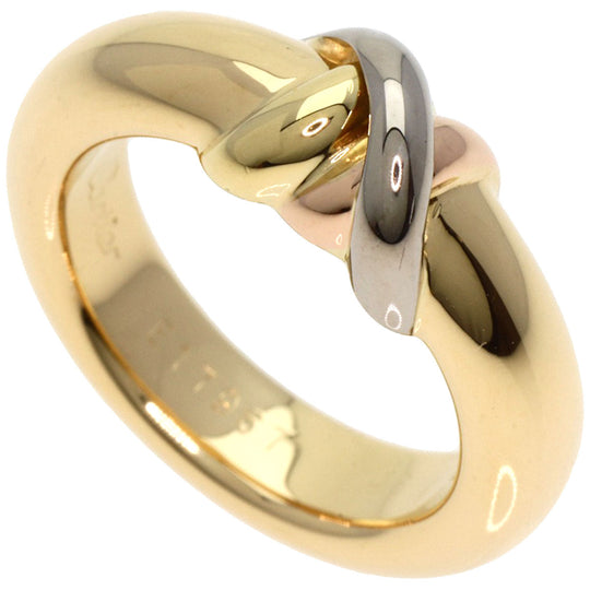 CARTIER Ring 18K Yellow Gold gold Thread ring #46