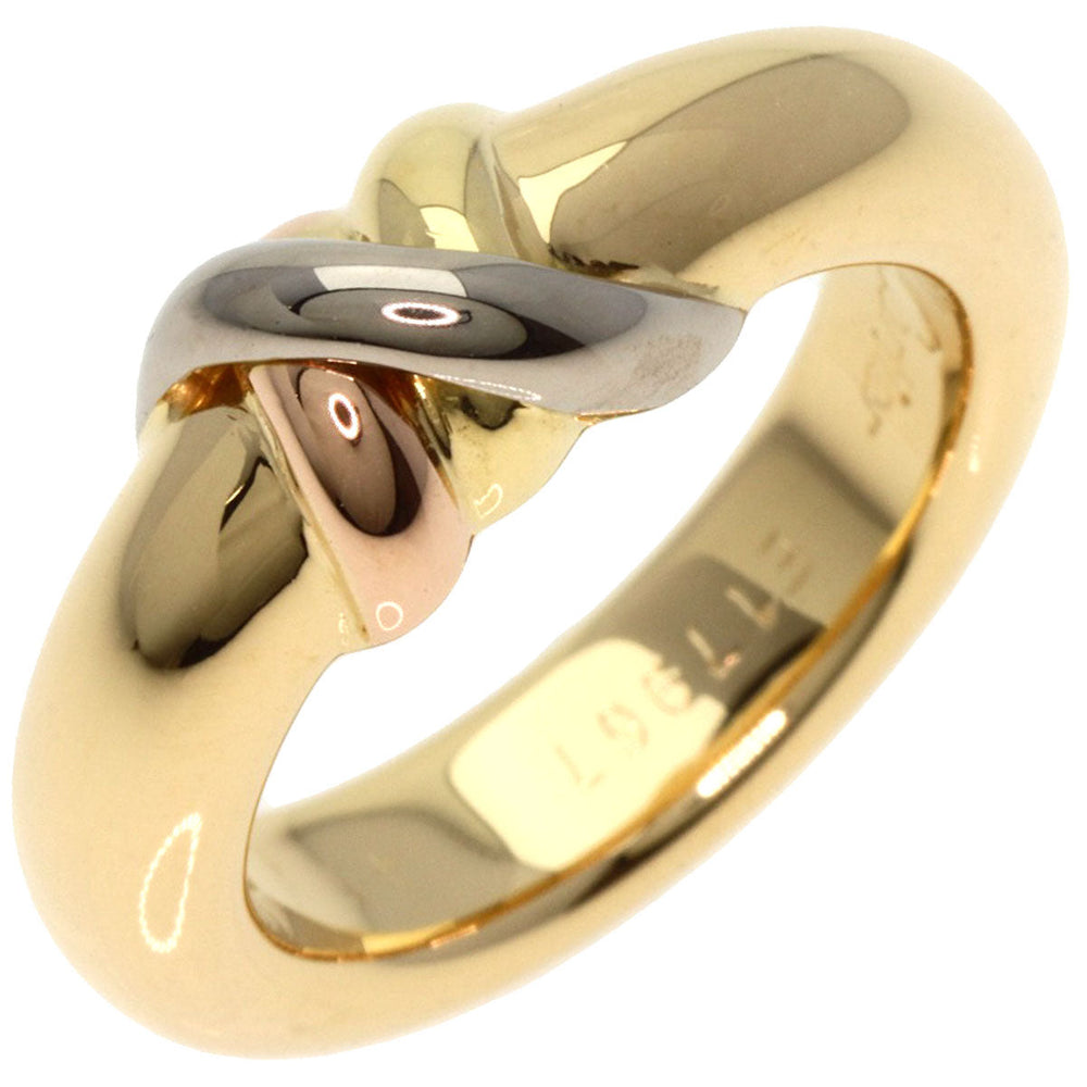 CARTIER Ring 18K Yellow Gold gold Thread ring #46