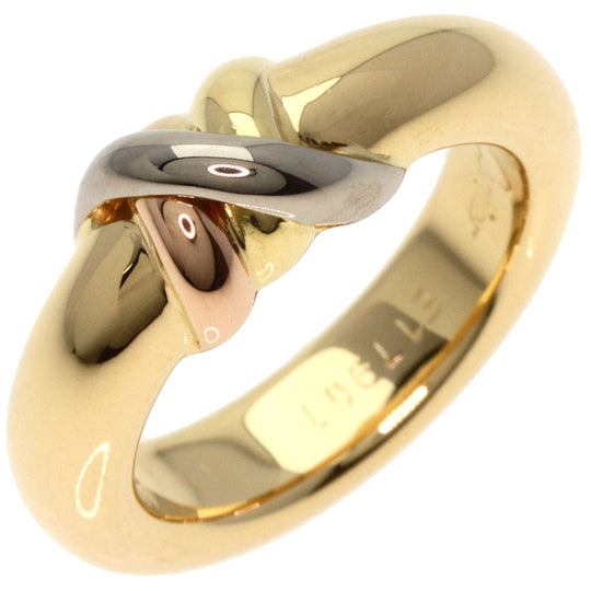 CARTIER Ring 18K Yellow Gold gold Thread ring #46