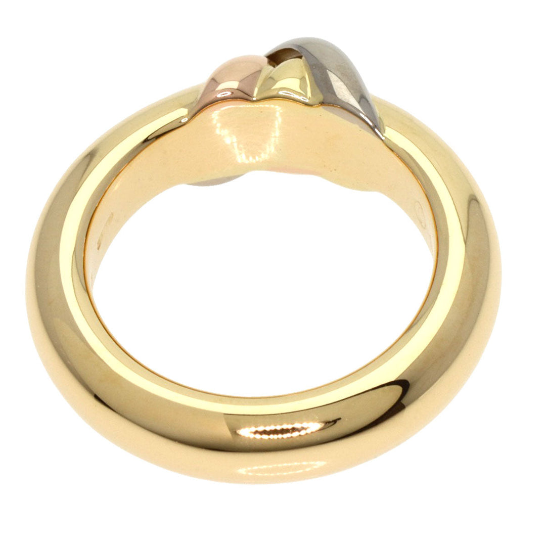 CARTIER Ring 18K Yellow Gold gold Thread ring #46