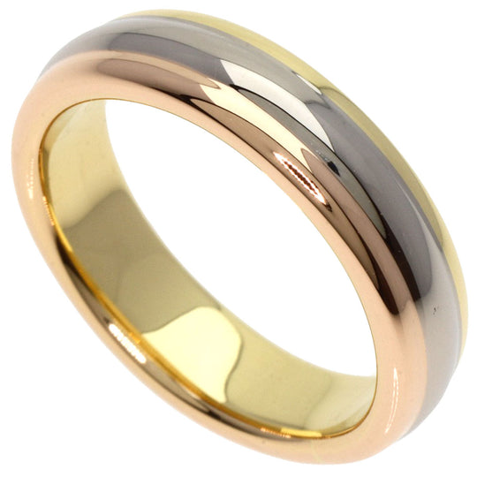 CARTIER Ring 18K Yellow Gold gold Three color # 50
