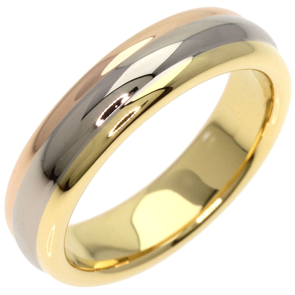 CARTIER Ring 18K Yellow Gold gold Three color # 50