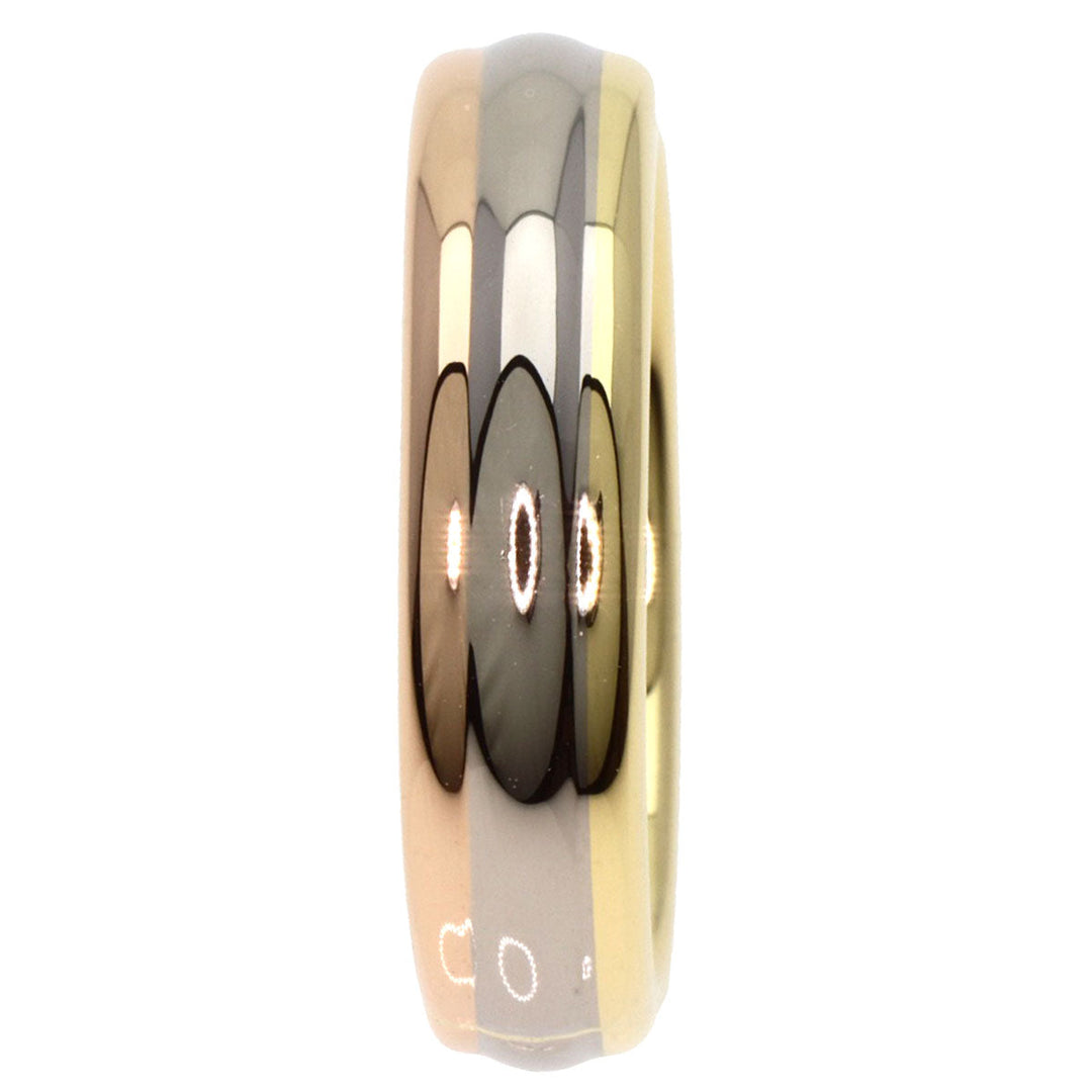 CARTIER Ring 18K Yellow Gold gold Three color # 50