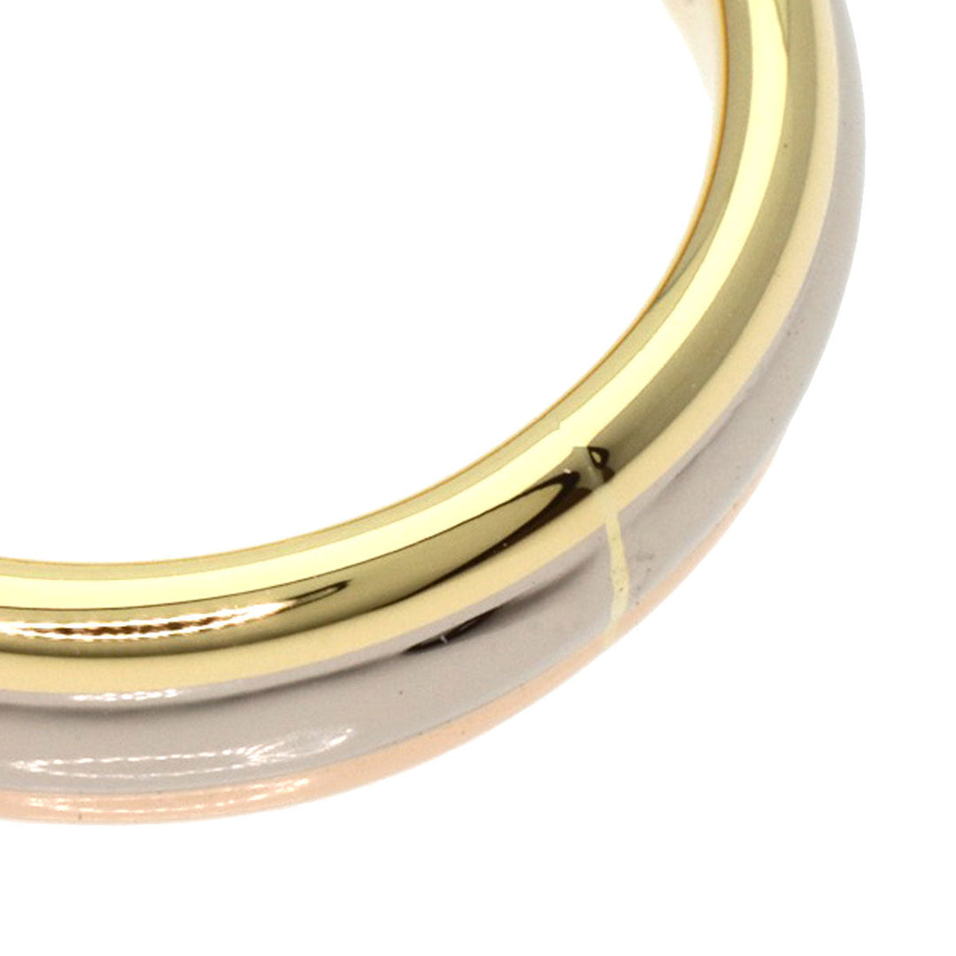 CARTIER Ring 18K Yellow Gold gold Three color # 50