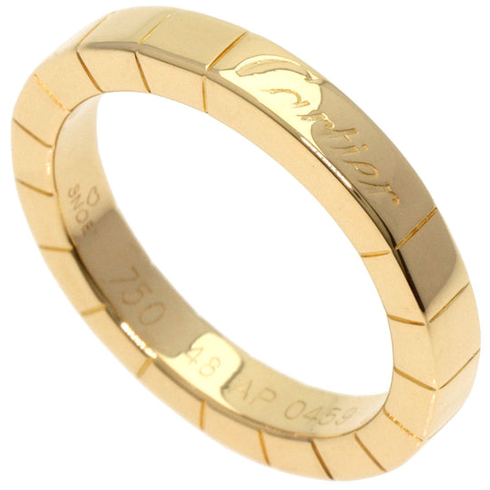CARTIER Ring 18K Yellow Gold gold Laniere # 48