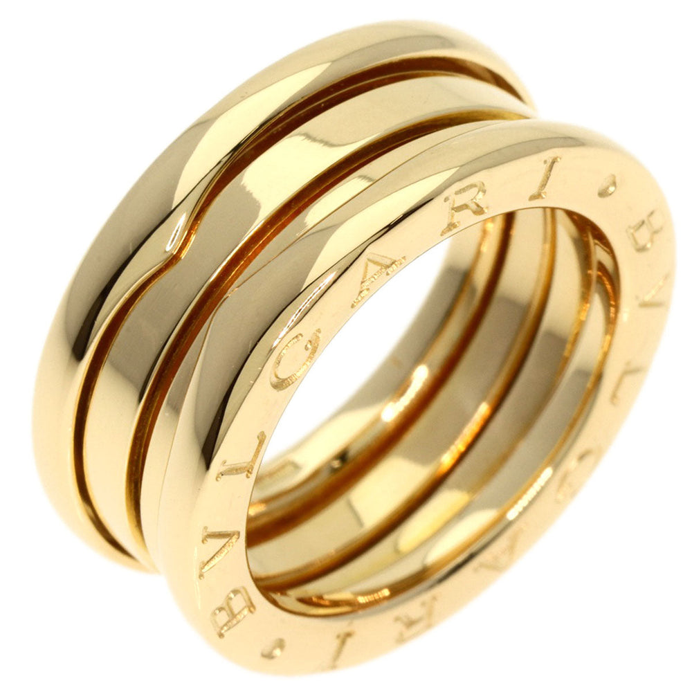 BVLGARI Ring 18K Yellow Gold gold B-zero1 B-zero1 2 band S #49 Women Used Authentic