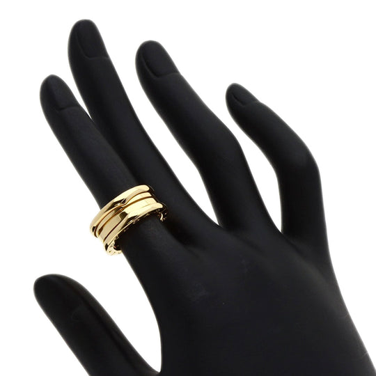 BVLGARI Ring 18K Yellow Gold gold B-zero1 B-zero1 2 band S #49 Women Used Authentic