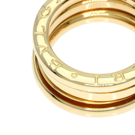 BVLGARI Ring 18K Yellow Gold gold B-zero1 B-zero1 2 band S #49 Women Used Authentic