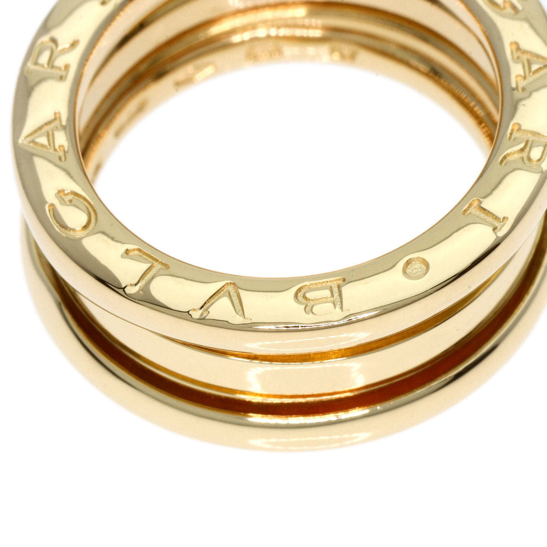 BVLGARI Ring 18K Yellow Gold gold B-zero1 B-zero1 2 band S #49 Women Used Authentic