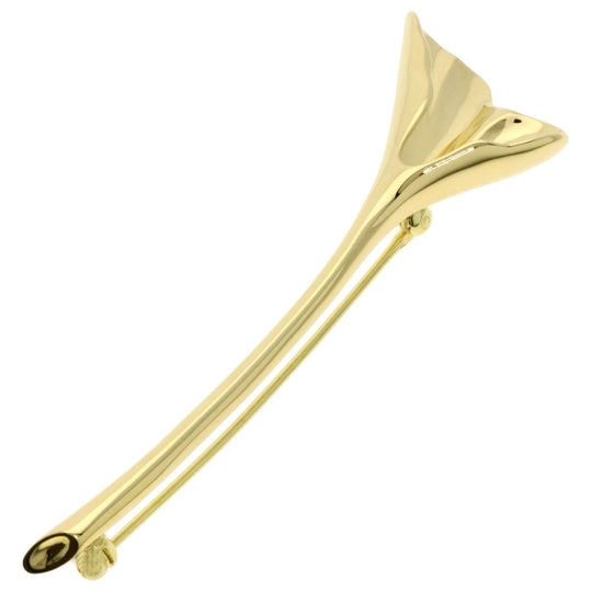 TIFFANY&Co. Brooch 18K Yellow Gold gold Ginkgo Women Used Authentic
