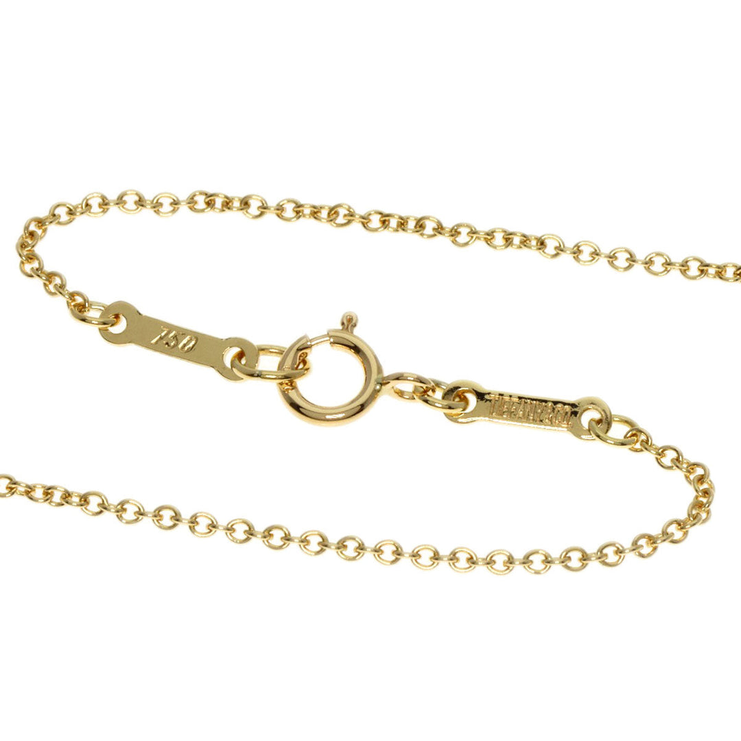 TIFFANY&Co. Necklace 18K Yellow Gold gold Open heart Women Used Authentic