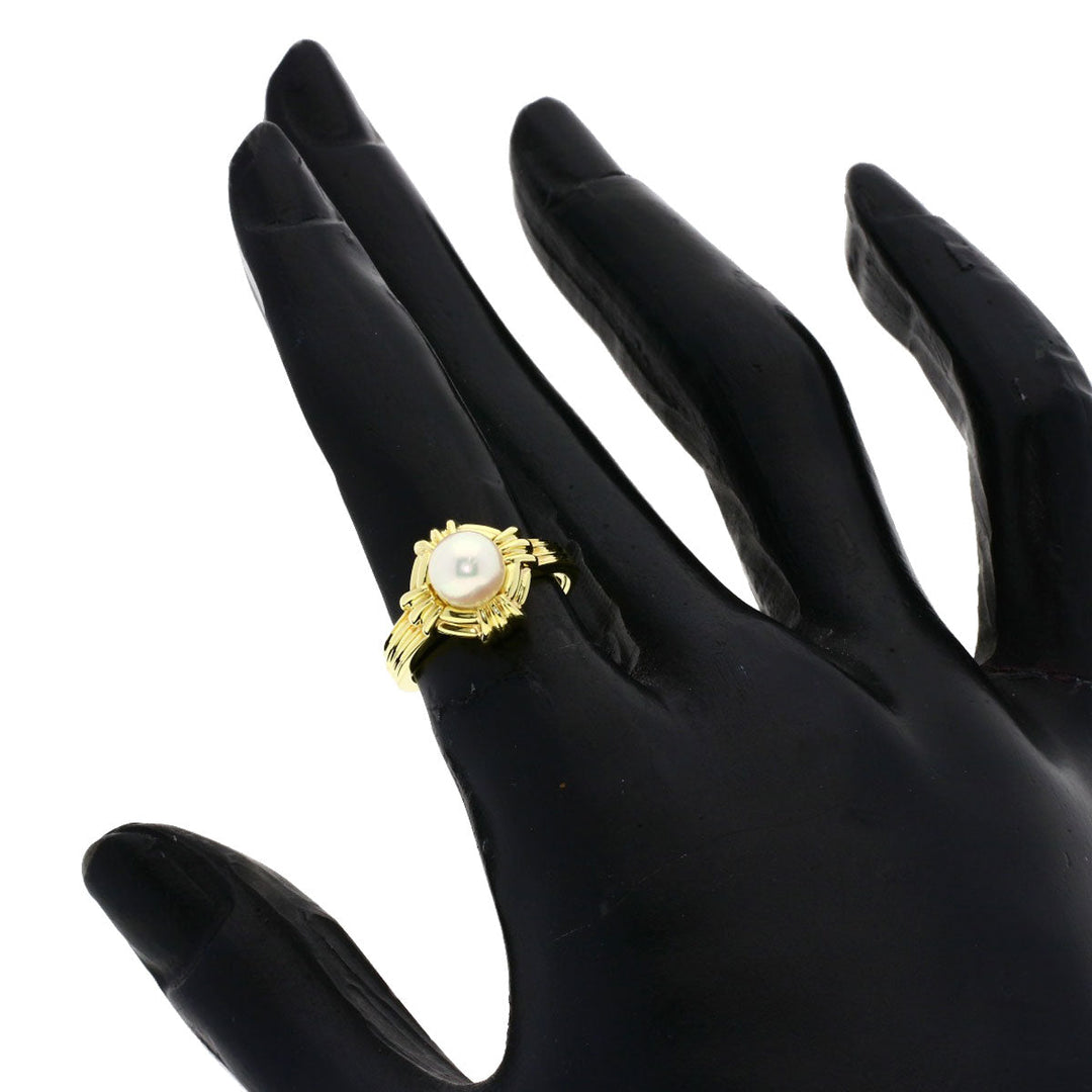 TIFFANY&Co. Ring 18K Yellow Gold gold Akoya pearl Pearl