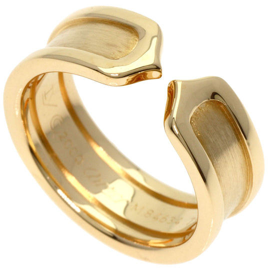 CARTIER Ring 18K Yellow Gold gold C2 ring # 47