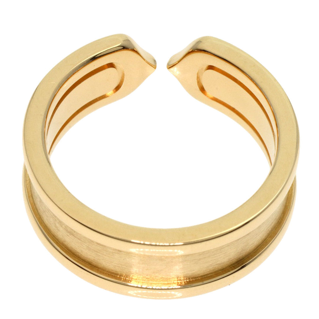 CARTIER Ring 18K Yellow Gold gold C2 ring # 47