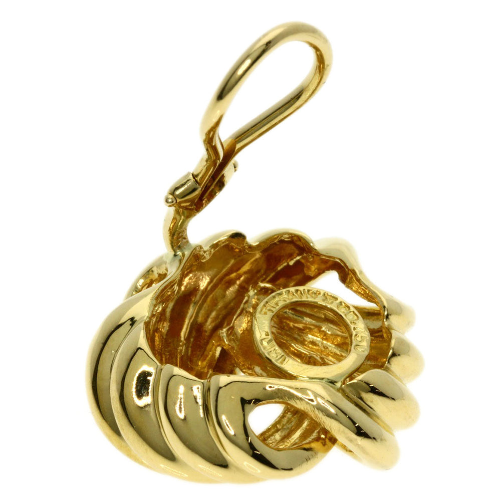 TIFFANY&Co. Earring 18K Yellow Gold gold Knot: One side only Women Used Authentic