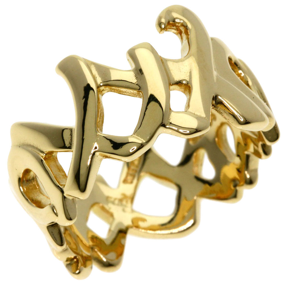 TIFFANY&Co. Ring 18K Yellow Gold gold Love & Kiss Paloma Picasso