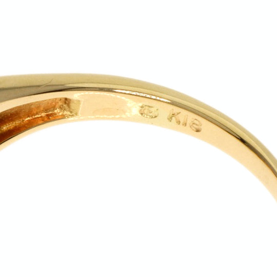 MIKIMOTO Ring 18K Yellow Gold gold Baby Pearl 2 Row