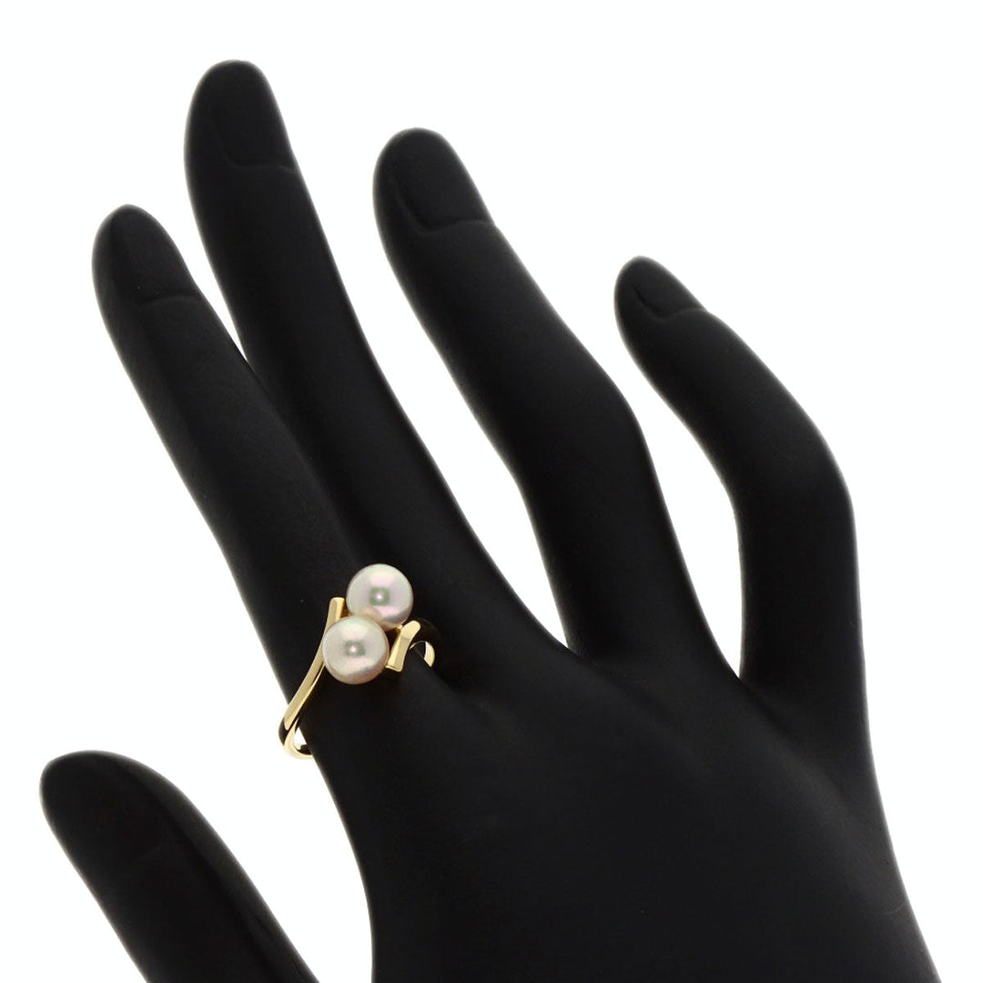 MIKIMOTO Ring 18K Yellow Gold gold Pearl